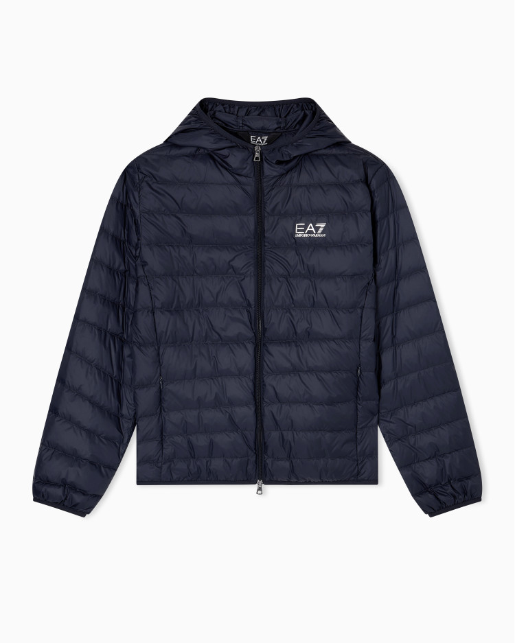 Пуховик тонкий Regular Fit для чоловіків (481191), колір Синій - №1