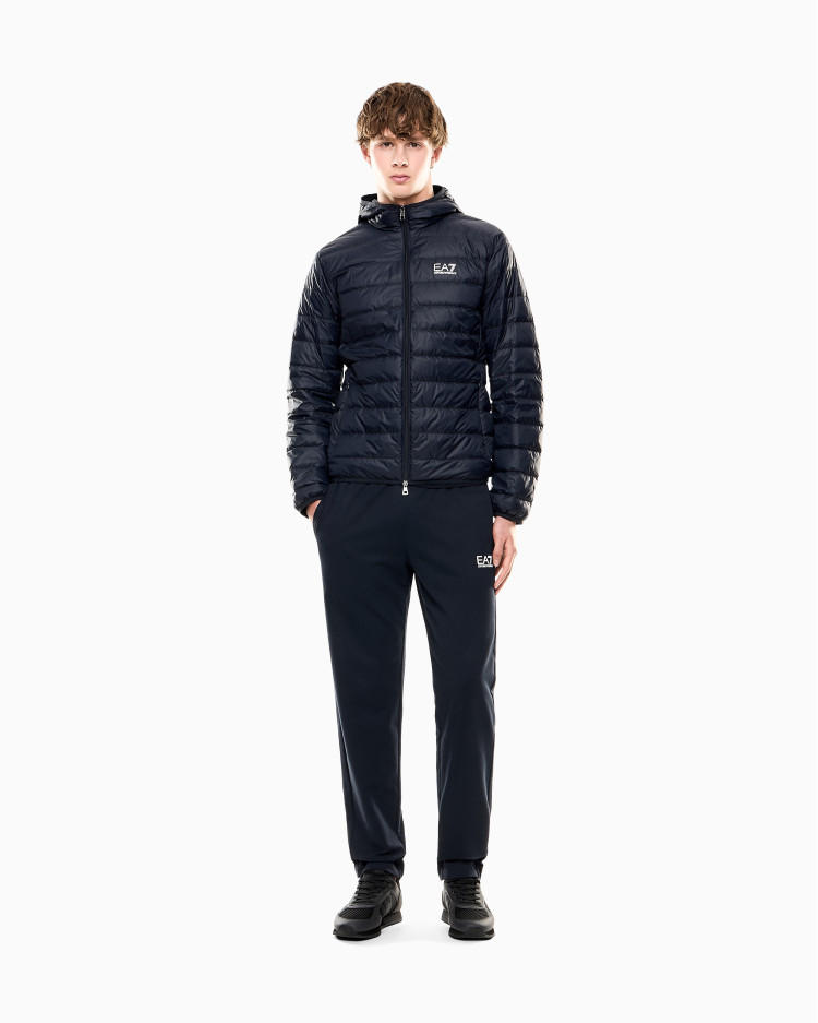 Пуховик тонкий Regular Fit для чоловіків (481191), колір Синій - №3