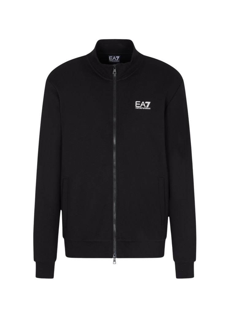 Спортивная кофта Slim Fit для мужчин (481195), цвет Черный - №1