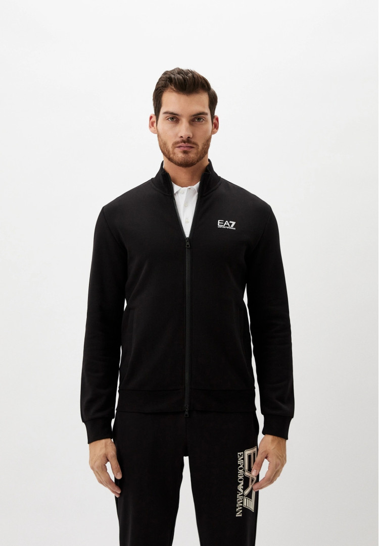 Спортивна кофта Regular Fit для чоловіків (481195), колір Чорний - №2