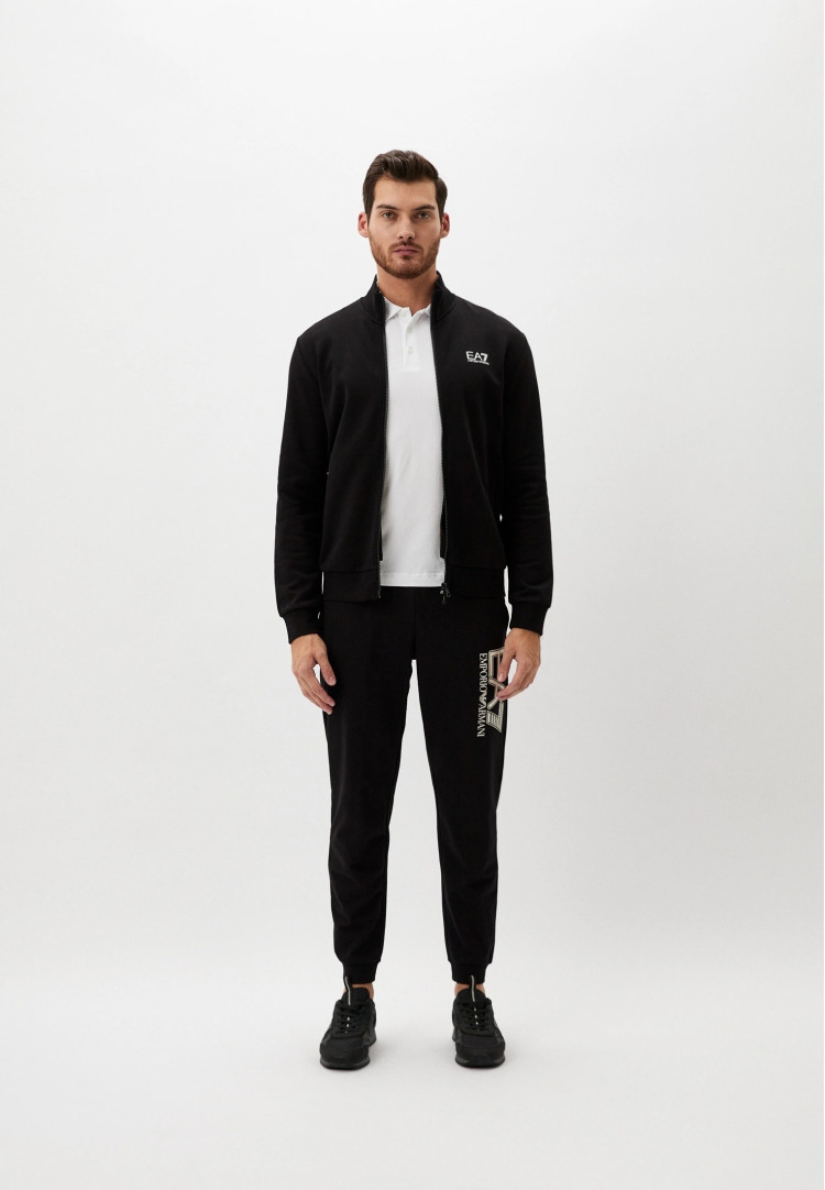 Спортивна кофта Regular Fit для чоловіків (481195), колір Чорний - №3