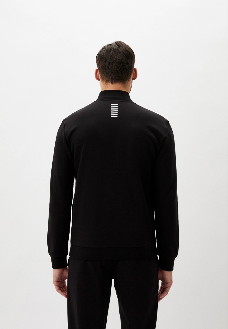 Спортивная кофта Slim Fit для мужчин (481195), цвет Черный - №4