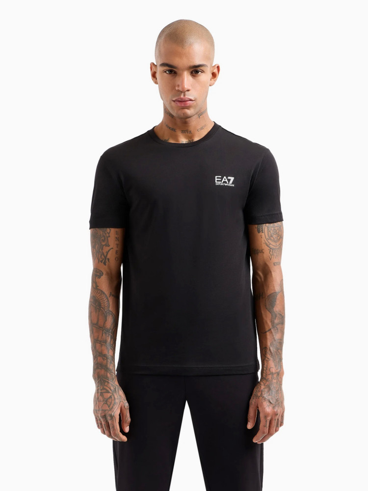 Футболка Slim Fit для чоловіків (481207), колір Чорний - №2
