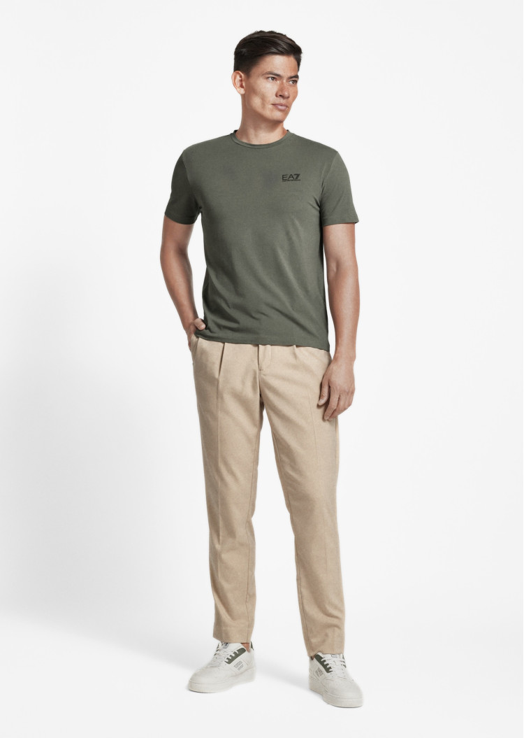 Футболка Slim Fit для мужчин (481208), цвет Оливковый - №3