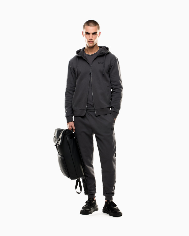 Футболка з довгим рукавом Slim Fit для чоловіків (481210), колір Сірий - №3