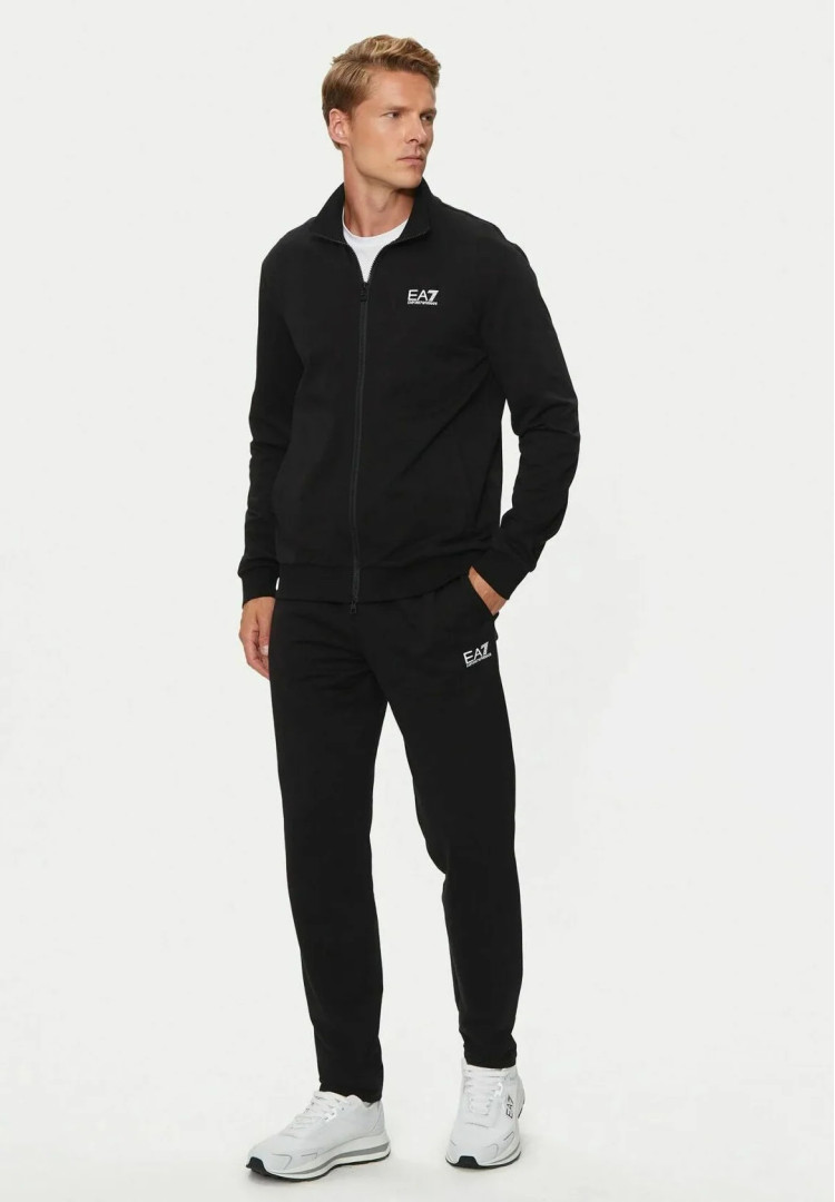 Спортивный костюм Slim Fit для мужчин (481214), цвет Черный - №2