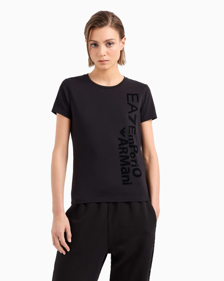 Футболка з довгим рукавом Slim Fit для жінок (481282), колір Чорний - №2