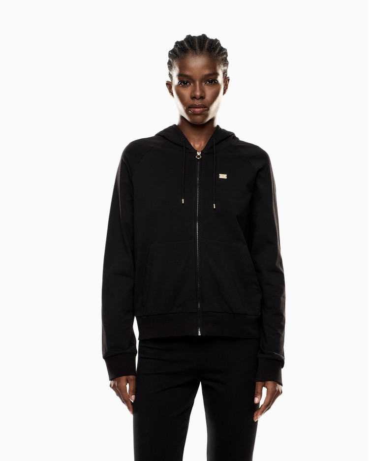Спортивная кофта Regular Fit для женщин (481286), цвет Черный - №2