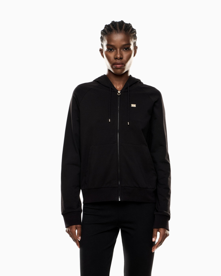 Спортивная кофта Regular Fit для женщин (481286), цвет Черный - №2