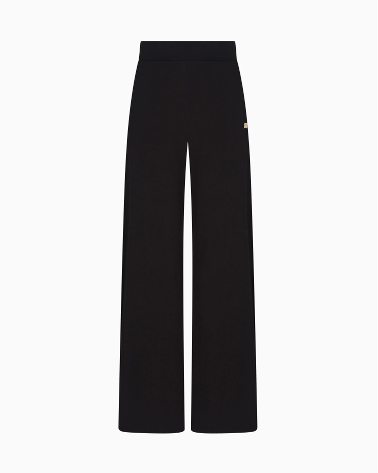 Брюки джерсі Relaxed Fit для жінок (481287), колір Чорний - №1