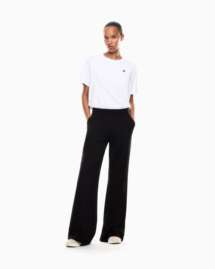 Брюки джерсі Relaxed Fit для жінок (481287), колір Чорний - №3
