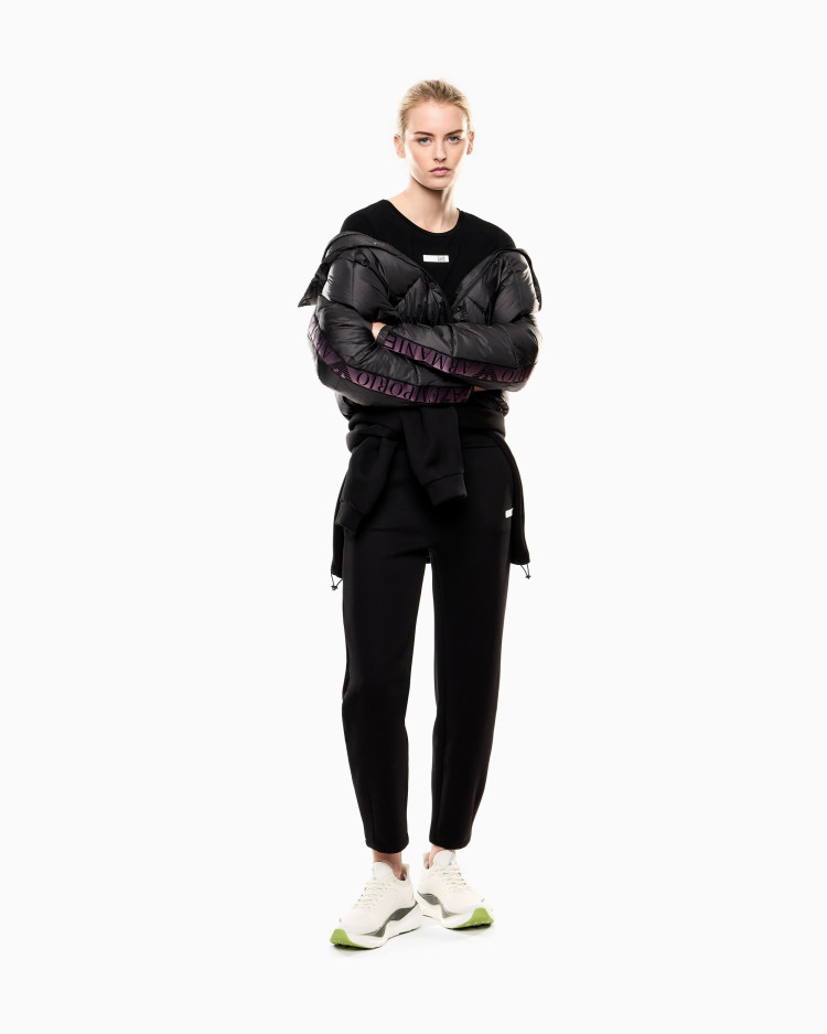 Брюки джерси Regular Fit для женщин (481309), цвет Черный - №3