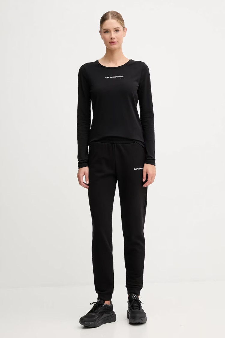 Брюки джерсі Regular Fit для жінок (481319), колір Чорний - №2