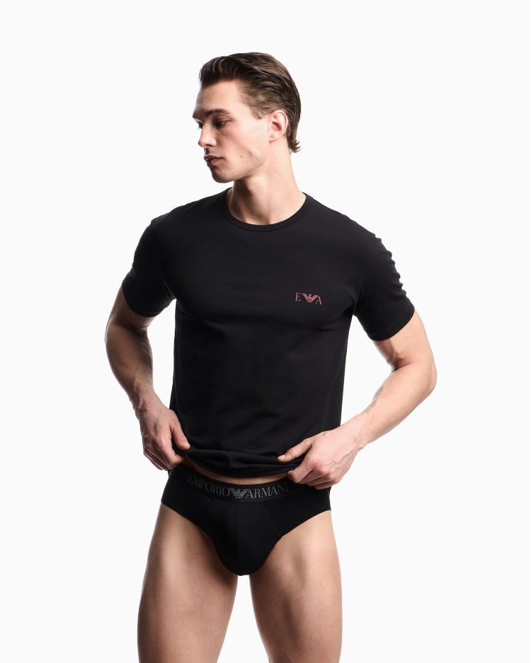 Футболка набір 2 штуки Regular Fit (481397), колір Чорний - №2
