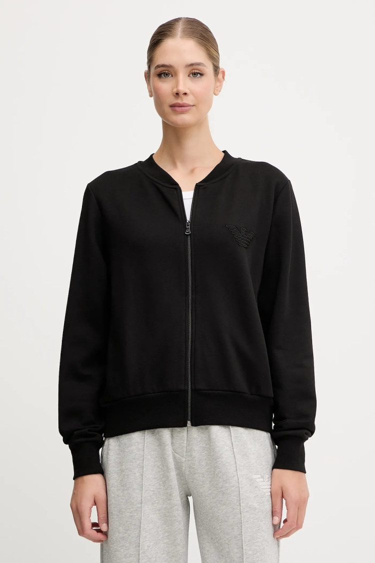 Спортивная кофта Regular Fit для женщин (481445), цвет Черный - №2