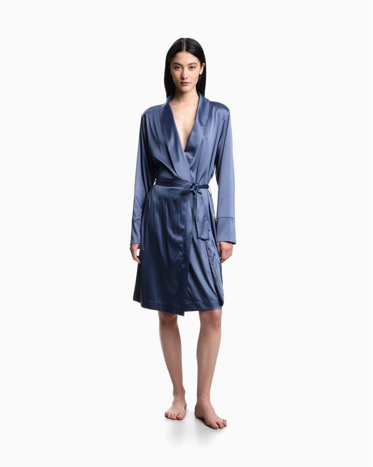 Халат Regular Fit для жінок (481448), колір Синій - №2