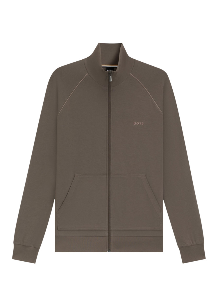 Спортивная кофта Regular Fit для мужчин (481457), цвет Коричневый - №1