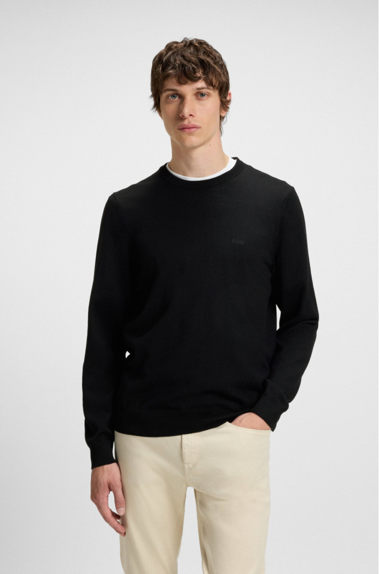 Джемпер Regular Fit для мужчин (481507), цвет Черный - №2