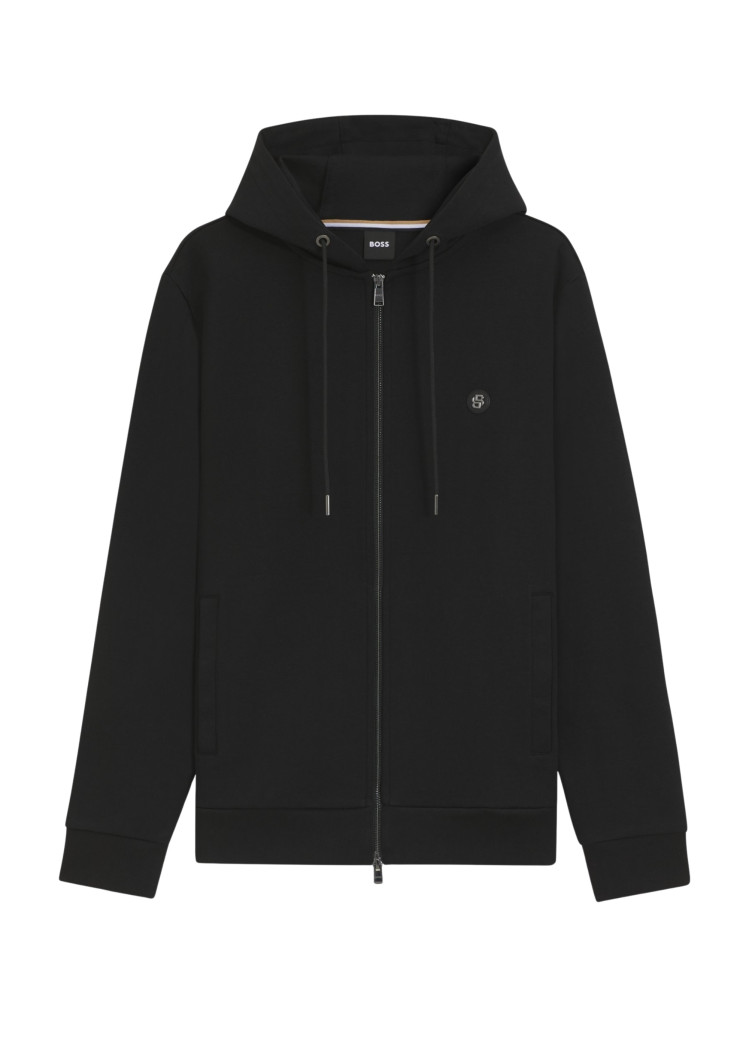 Спортивная кофта Regular Fit для мужчин (481513), цвет Черный - №1