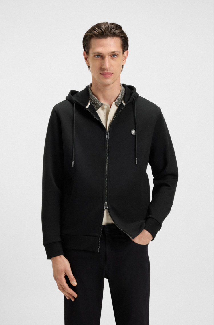 Спортивная кофта Regular Fit для мужчин (481513), цвет Черный - №2