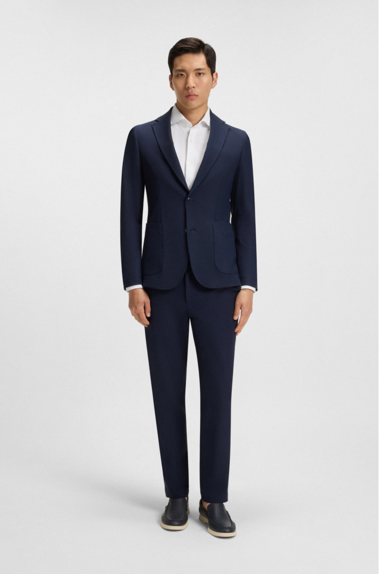 Сорочка деловая Slim Fit для мужчин (481517), цвет Белый - №3