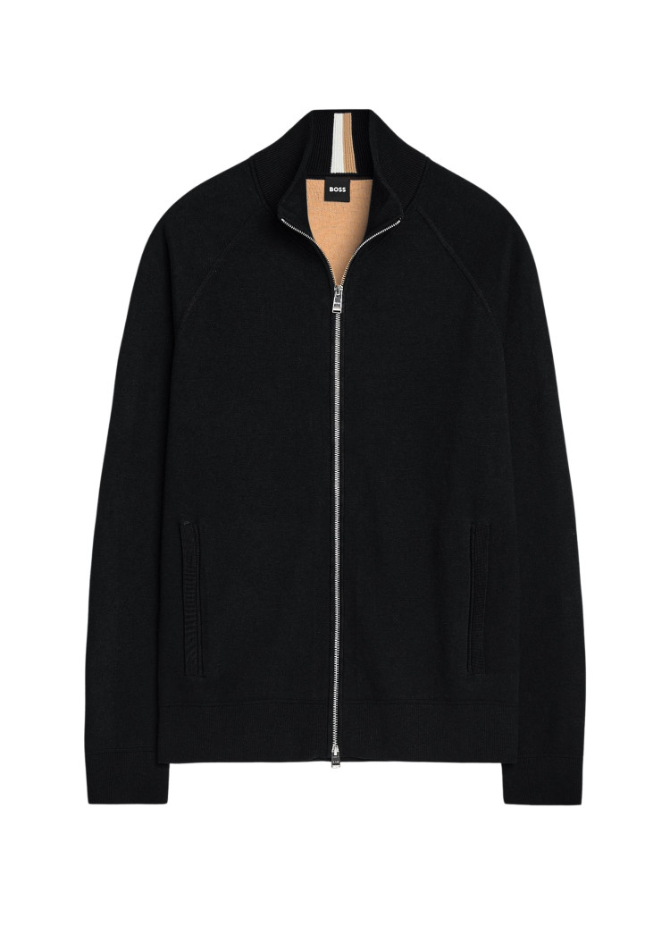 Спортивна кофта Regular Fit для чоловіків (481528), колір Чорний - №1