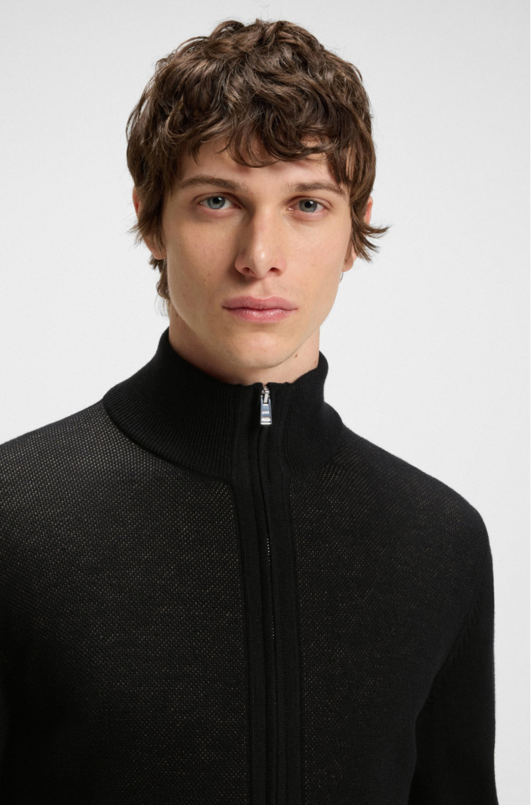 Спортивна кофта Regular Fit для чоловіків (481530), колір Чорний - №5