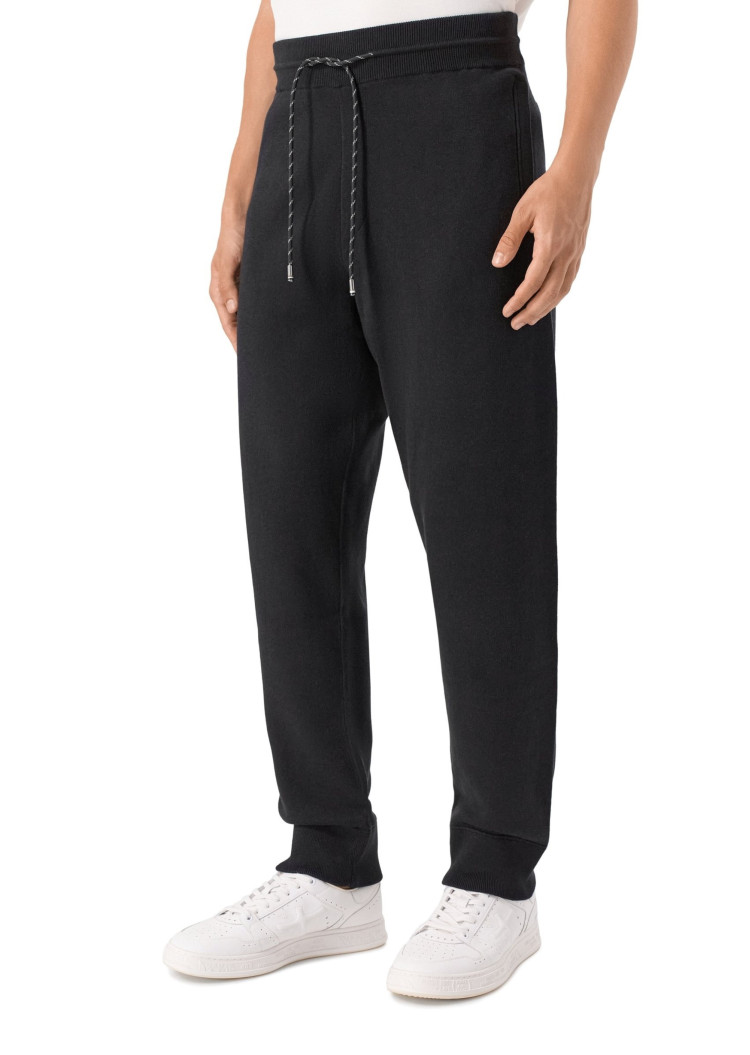 Брюки джерси Regular Fit для мужчин (481533), цвет Черный - №2