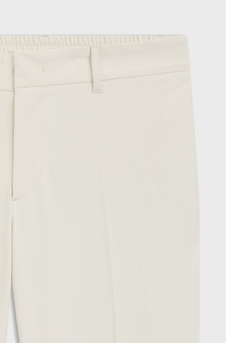 Брюки повседневные Slim Fit Средняя для мужчин (481542), цвет Молочный - №6