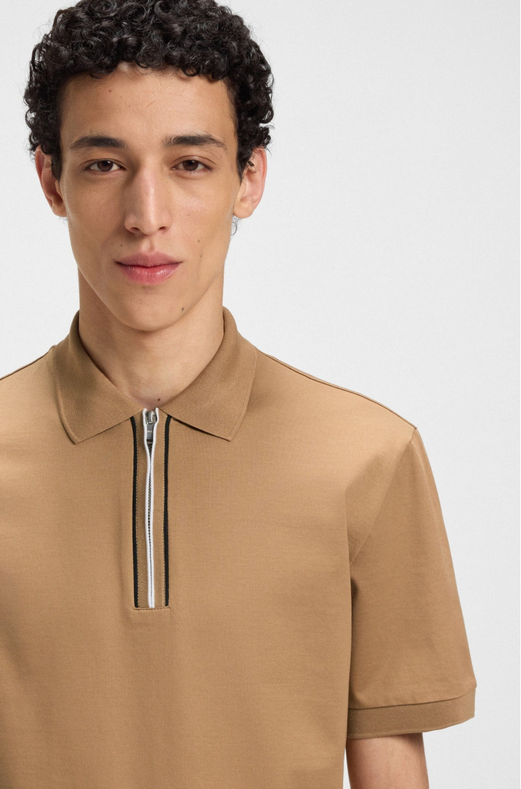 Поло Regular Fit для чоловіків (481546), колір Бежевий - №5