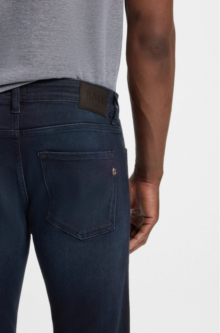 Джинси Slim Slim Fit для чоловіків (481561), колір Синій - №5