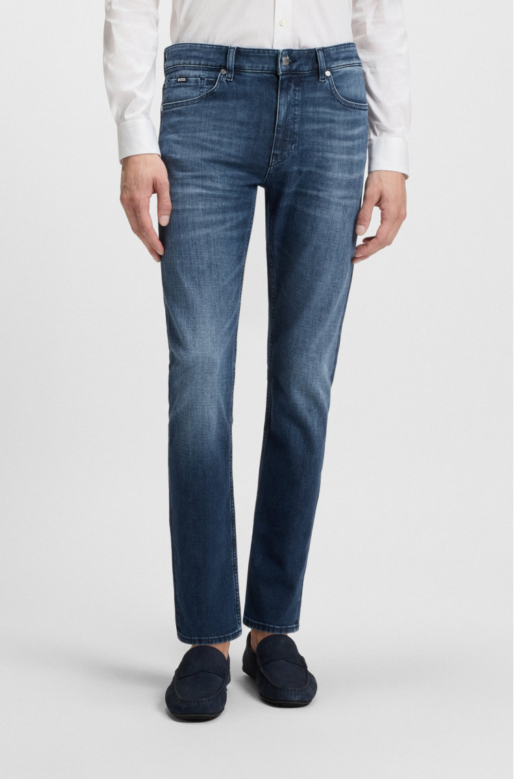 Джинси Slim Slim Fit для чоловіків (481564), колір Синій - №2