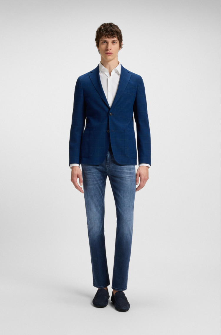 Джинси Slim Slim Fit для чоловіків (481564), колір Синій - №3