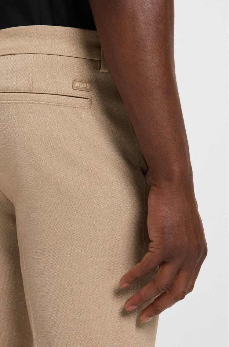 Брюки классика Slim Fit Средняя для мужчин (481570), цвет Коричневый - №5
