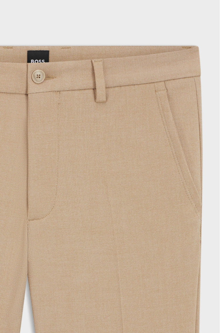 Брюки классика Slim Fit Средняя для мужчин (481570), цвет Коричневый - №6