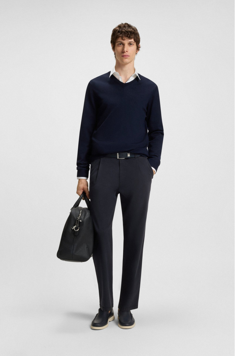 Брюки chinos Slim Fit для чоловіків (481571), колір Синій - №3