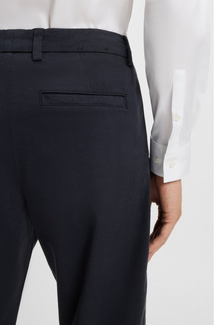 Брюки chinos Slim Fit для чоловіків (481571), колір Синій - №5