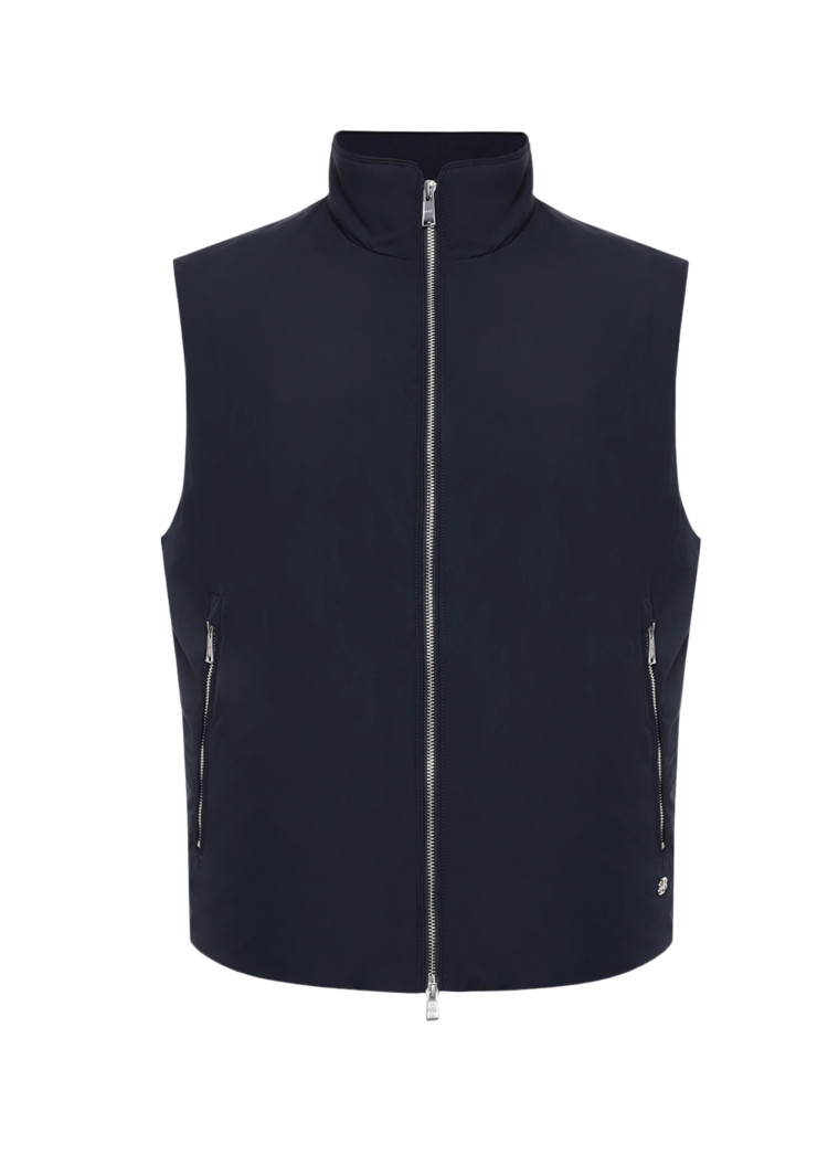 Жилет Slim Fit для чоловіків (481572), колір Синій - №1