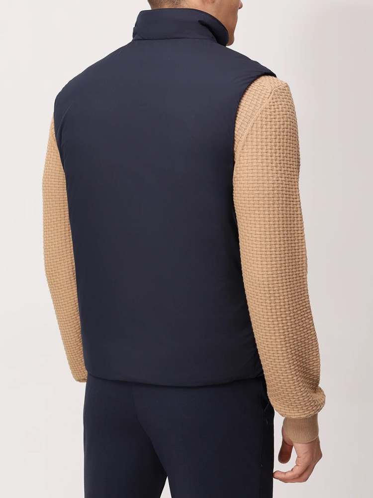 Жилет Slim Fit для чоловіків (481572), колір Синій - №3