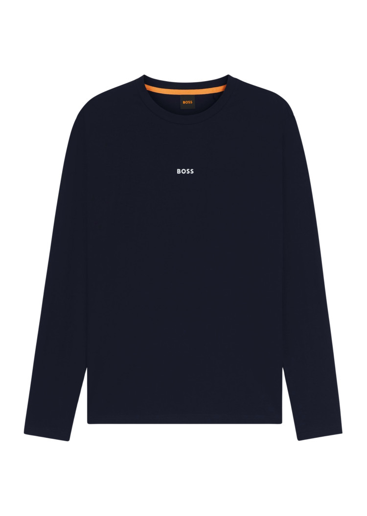 Футболка с длинным рукавом Regular Fit для мужчин (481578), цвет Синий - №1