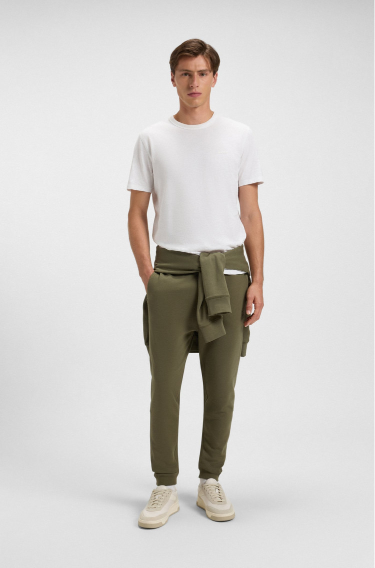 Брюки джерси Regular Fit для мужчин (481580), цвет Оливковый - №3