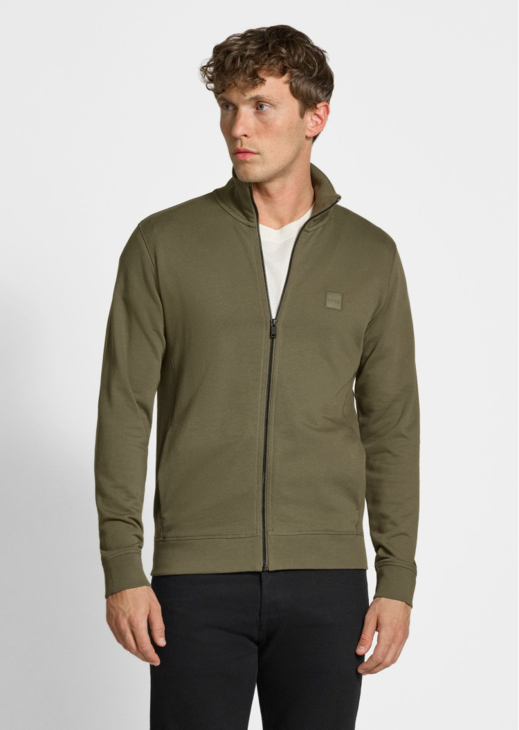 Спортивная кофта Relaxed Fit для мужчин (481581), цвет Оливковый - №2