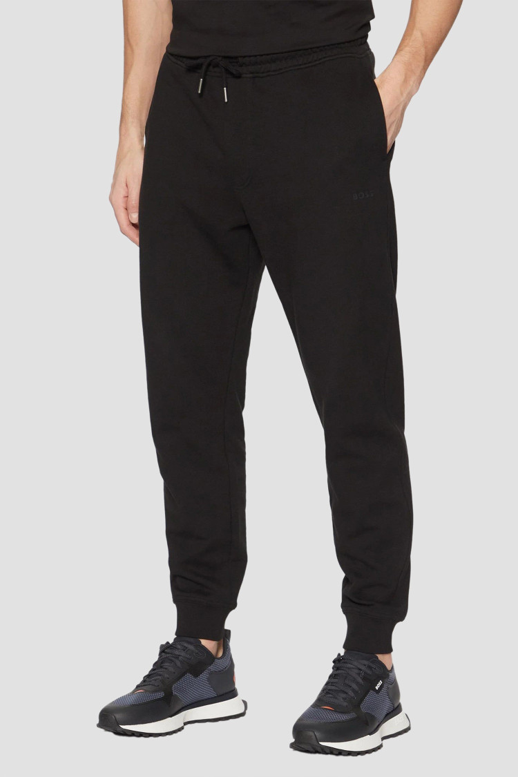 Брюки джерси Regular Fit Высокая для мужчин (481590), цвет Черный - №2