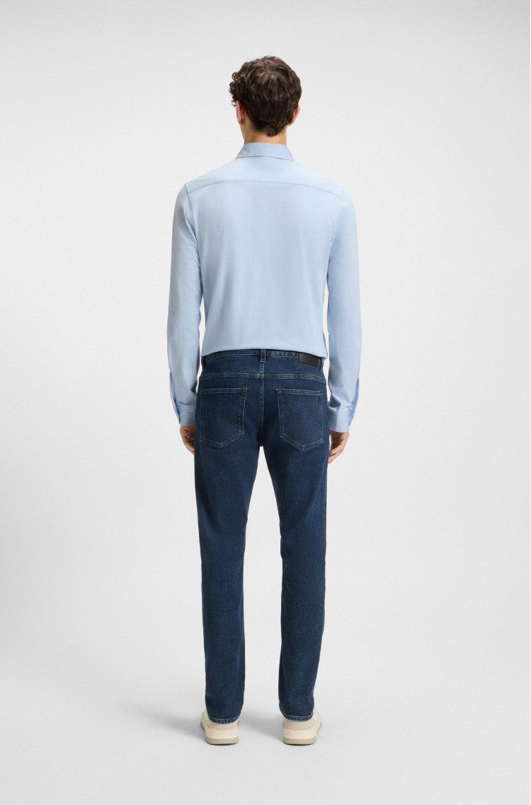 Джинси Slim Slim Fit для чоловіків (481596), колір Синій - №4