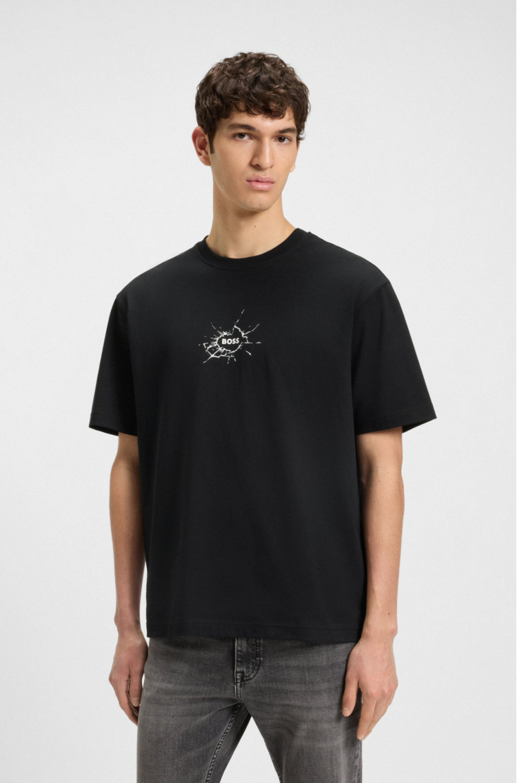 Футболка Relaxed Fit для чоловіків (481603), колір Чорний - №2
