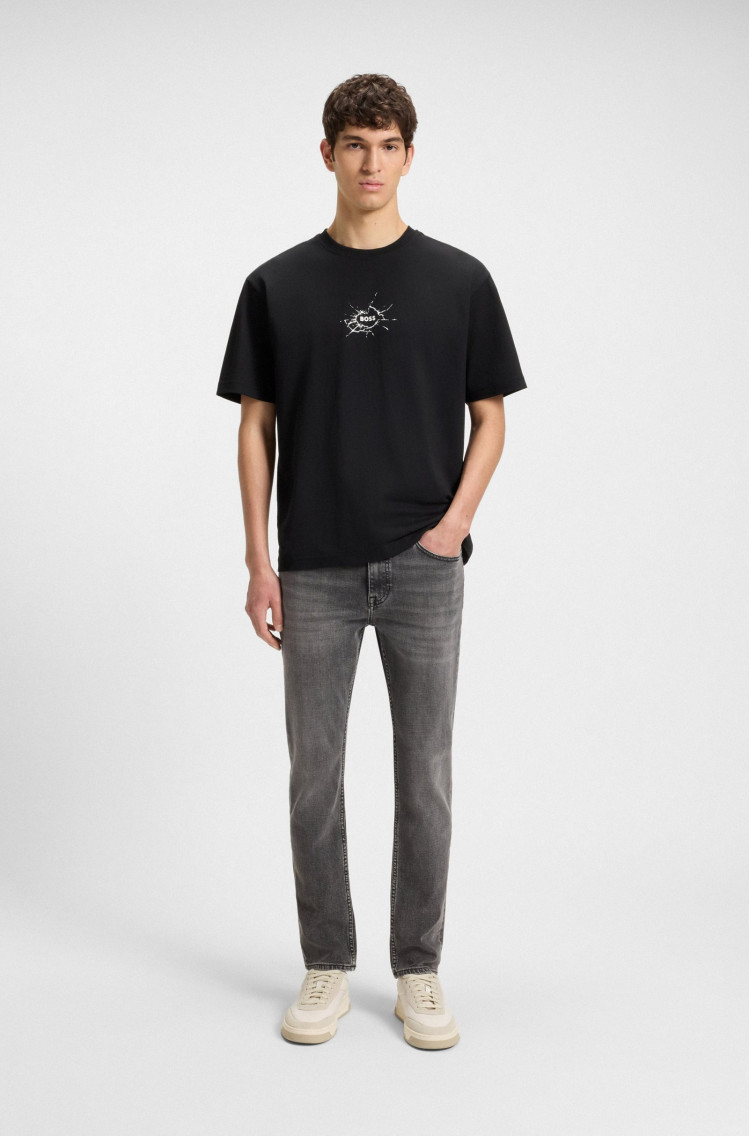 Футболка Relaxed Fit для чоловіків (481603), колір Чорний - №3