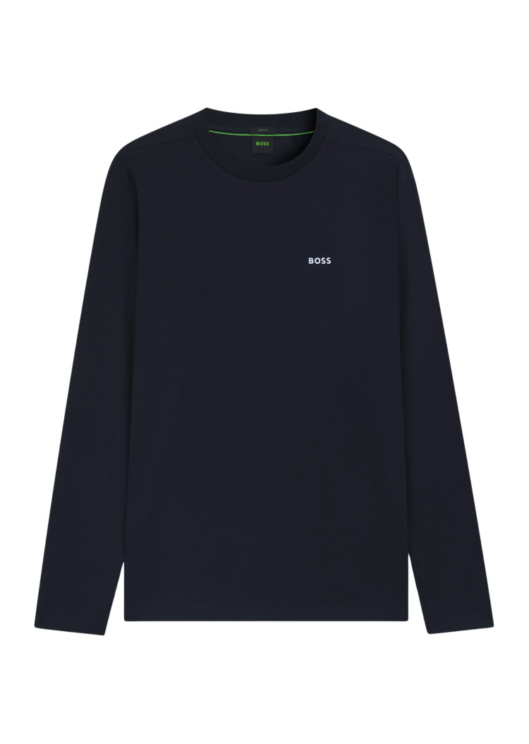 Футболка с длинным рукавом Regular Fit для мужчин (481609), цвет Синий - №1