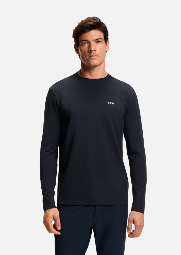 Футболка с длинным рукавом Regular Fit для мужчин (481609), цвет Синий - №2