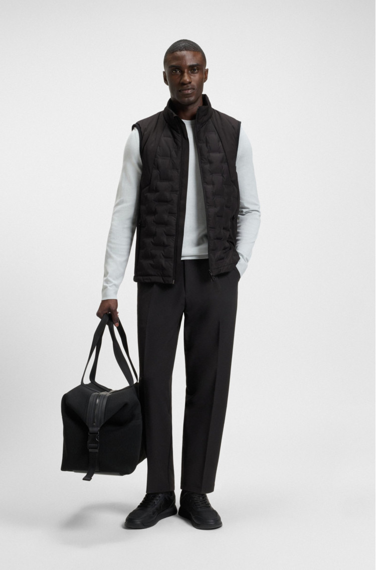 Жилет Slim Fit для мужчин (481611), цвет Черный - №3