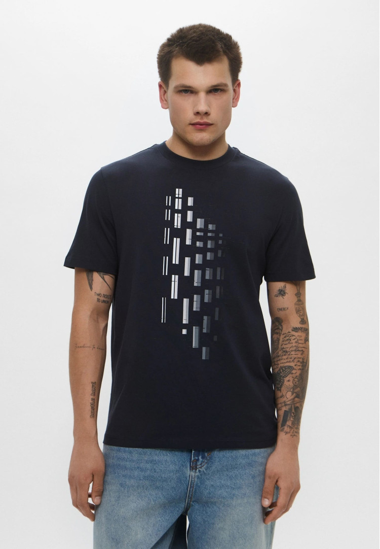 Футболка Regular Fit для чоловіків (481618), колір Синій - №2